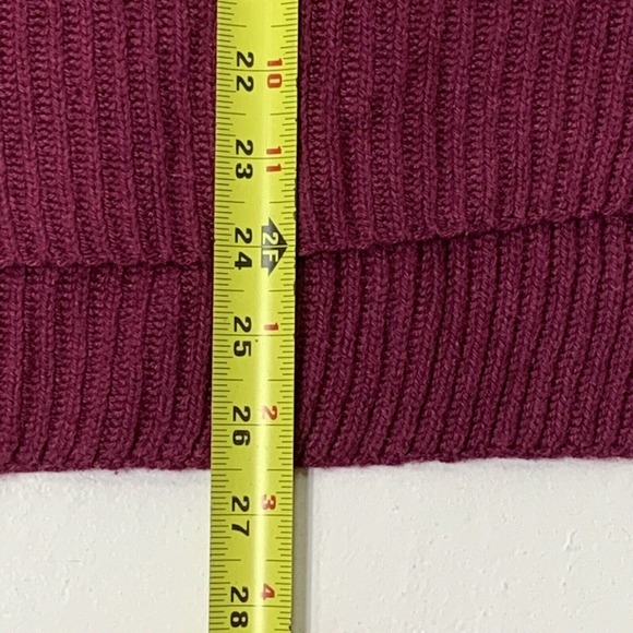 Women’s Size Small‎ J. Jill Wool Blend Purple Pullover Oversized Sweater - Picture 7 of 12